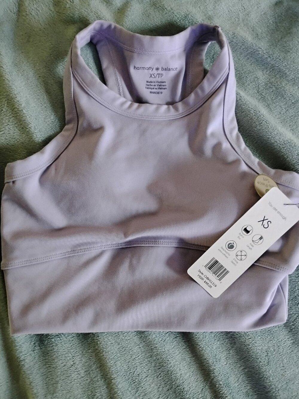 Harmony Balance activewear mid length top